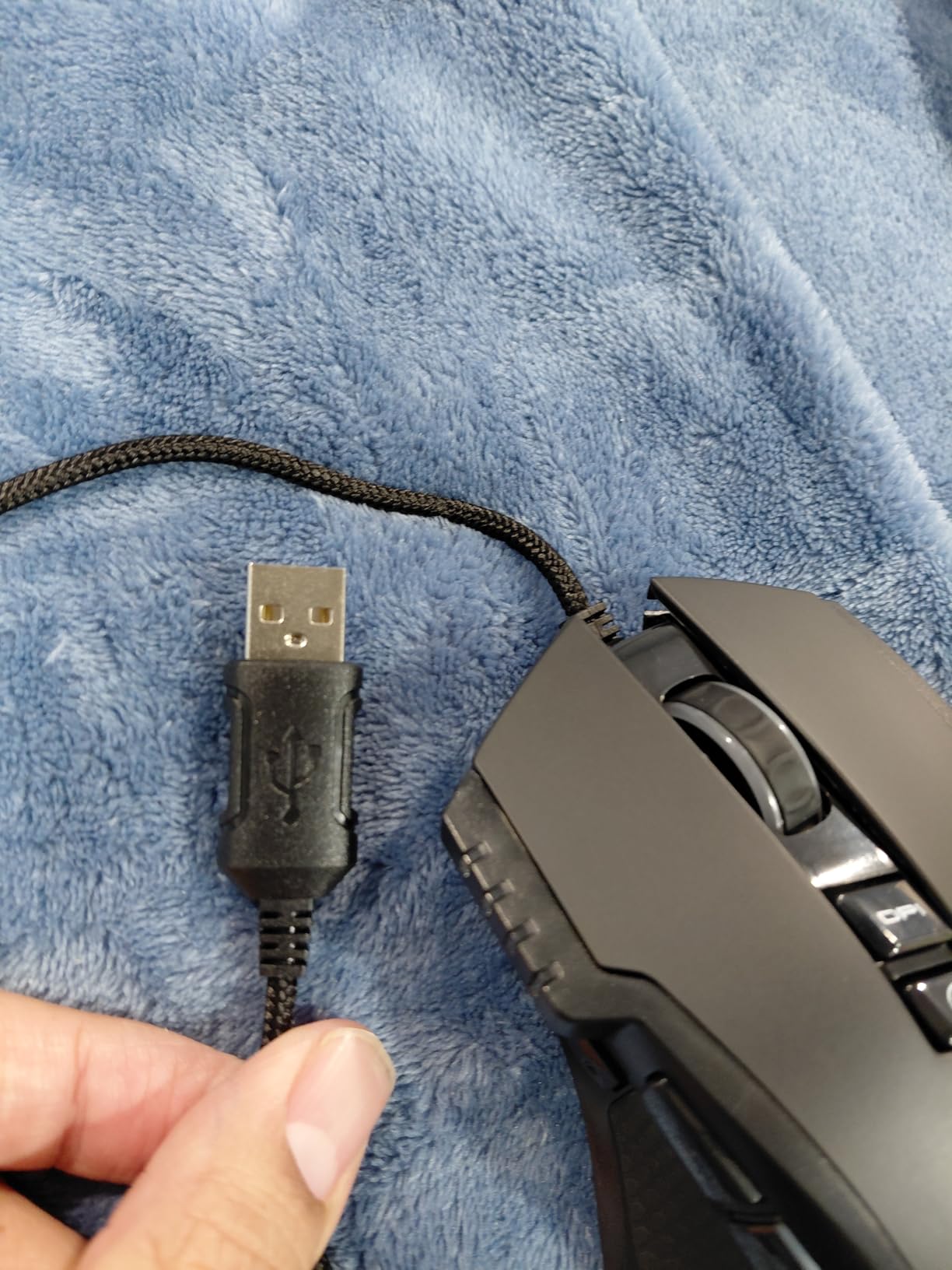 Acer Wired Gaming Mouse, 12,800 DPI RGB Ergonomic Computer Mouse for PC customer photo 1