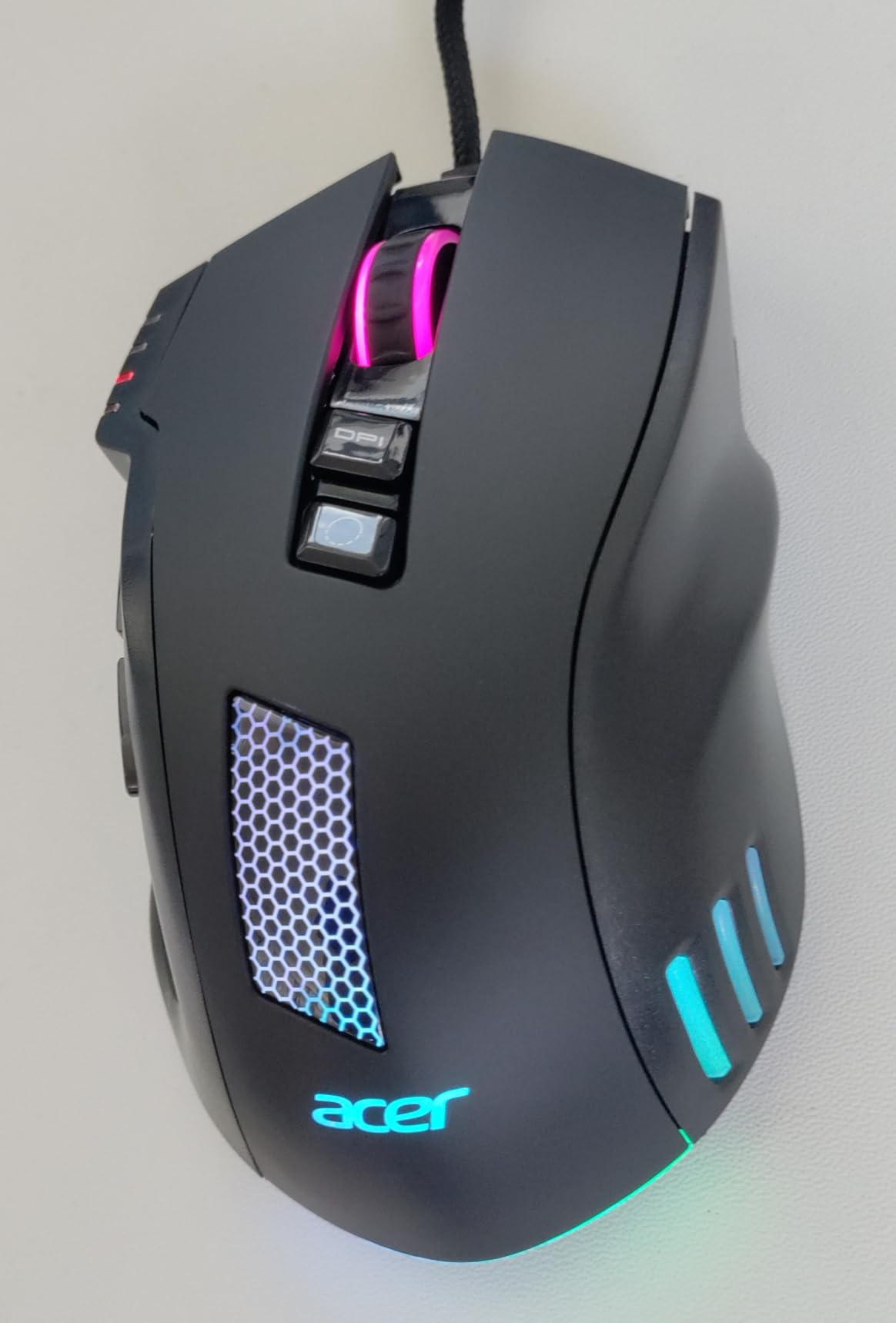 Acer Wired Gaming Mouse, 12,800 DPI RGB Ergonomic Computer Mouse for PC customer photo 2