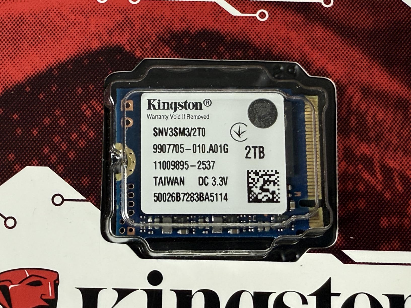 Kingston NV3 2TB M.2 2230 NVMe SSD | Up to 6000MB/s | SNV3SM3/2T0 customer photo 2