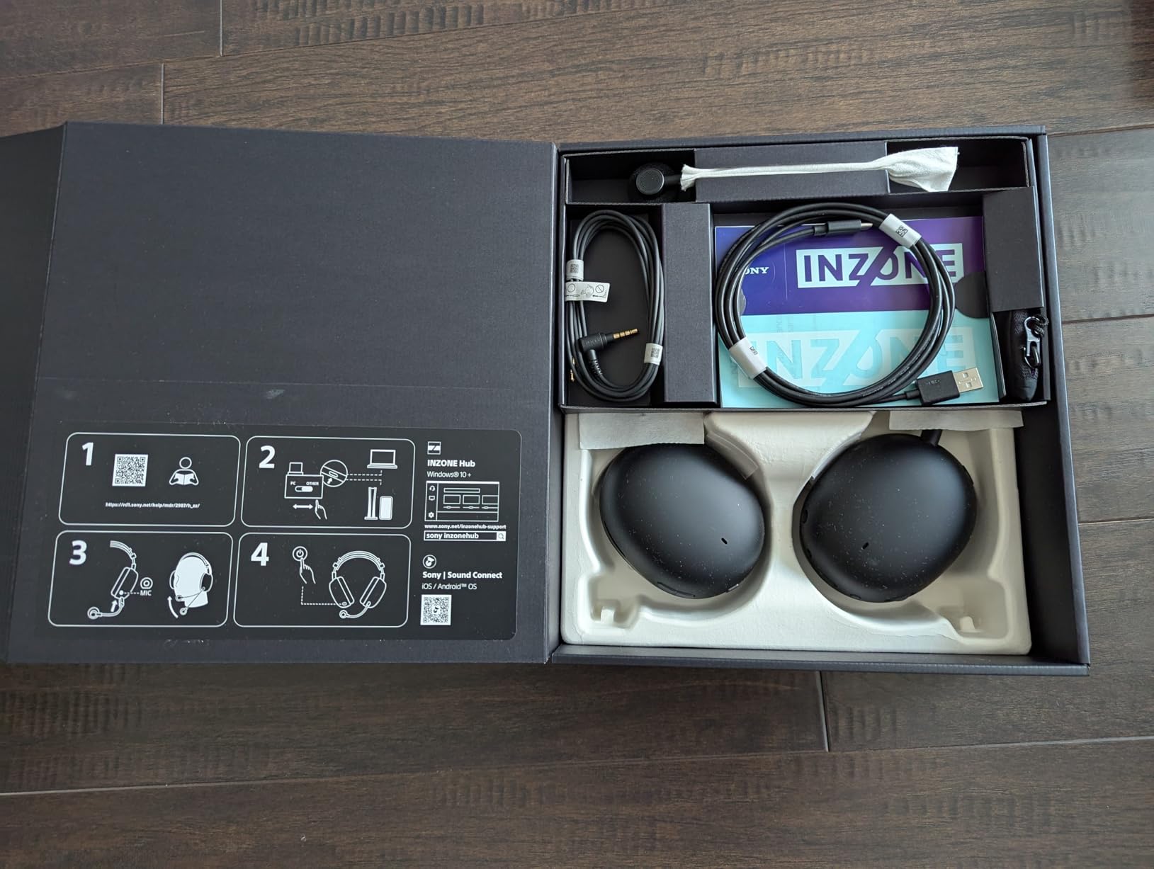 Sony INZONE H9 II Wireless Noise Cancelling Gaming Headset, Black customer photo 2