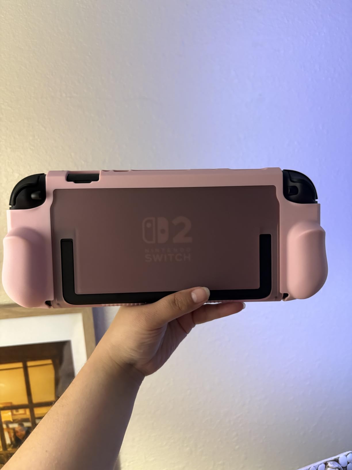 Dockable Protective Case for Nintendo Switch 2, TPU Ergonomic Grip Cover customer photo 2
