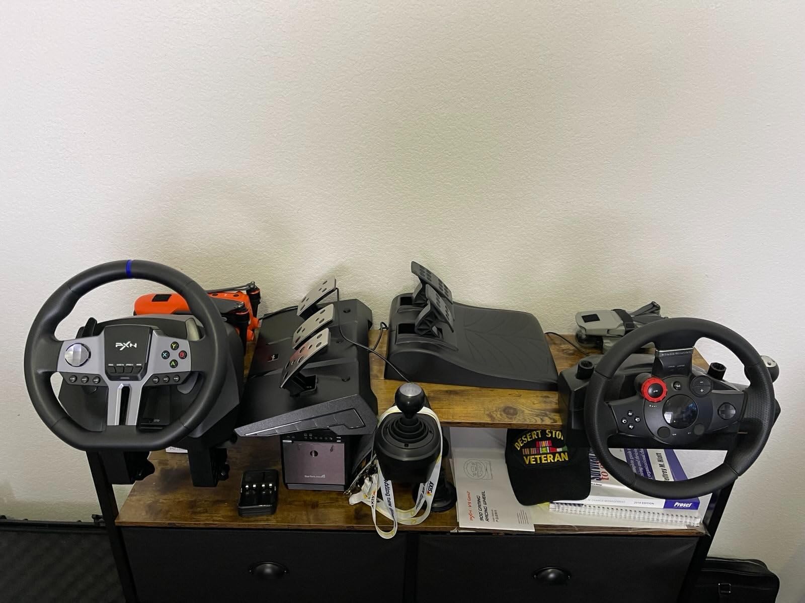 SUBSONIC Racing GT5 RGB Gaming Steering Wheel PS5 & PC – 270° Pedals customer photo 2