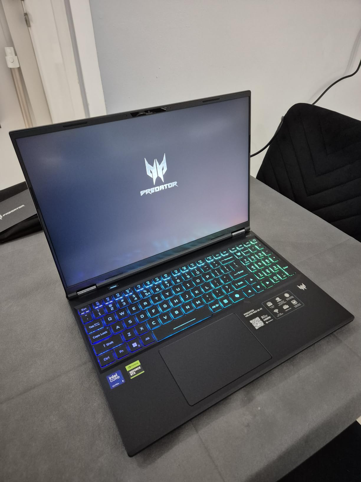 acer Predator Helios Neo 16 AI Gaming Laptop | Intel Core Ultra 9 Processor 275HX | NVIDIA GeForce RTX 5070 Ti | 16