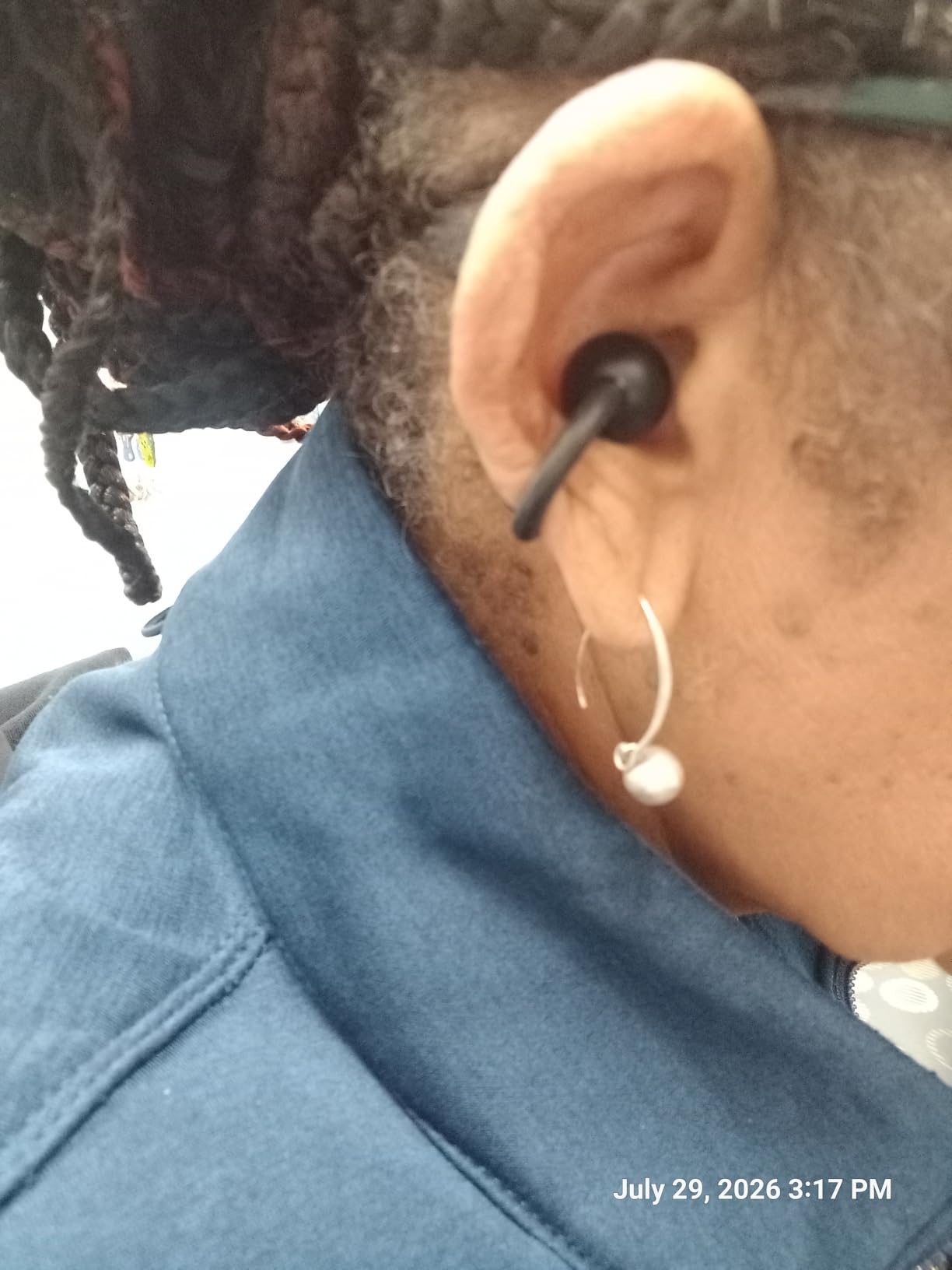 TOZO OpenEarRing Open Ear Earbuds 40H Bluetooth 5.4 Lightweight Comfort customer photo 1
