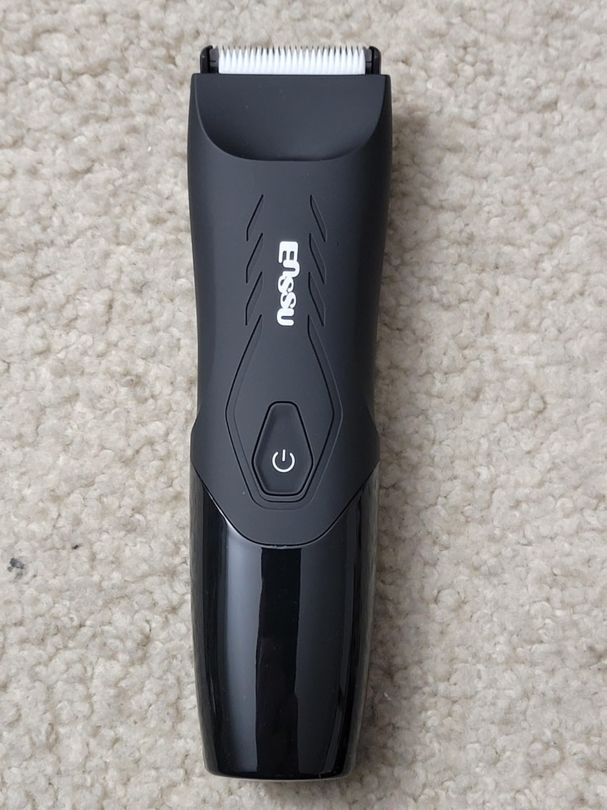 Beard Trimmer for men, Vacuum Mustache Trimmer Electric Shaver, Black customer photo 1