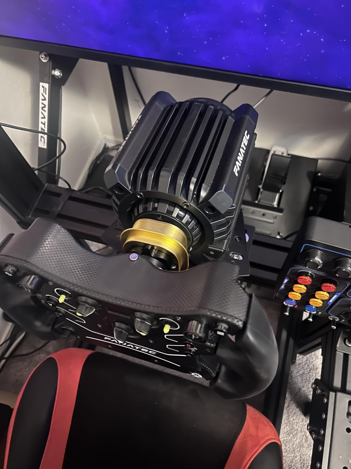 FANATEC Sim Racing CSL Steering Wheel GT3 – PC customer photo 1