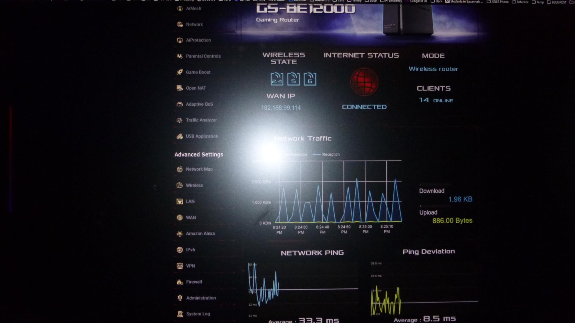 ASUS ROG Strix GS-BE12000 WiFi 7 Gaming Router - Tri-Band, 12Gbps, Mesh customer photo 2