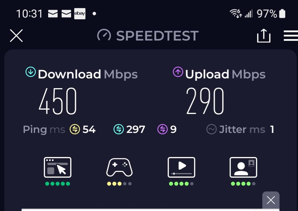 TP-Link Dual-Band BE6500 WiFi 7 Gaming Router 6.5 Gbps (Archer GE400) customer photo 1