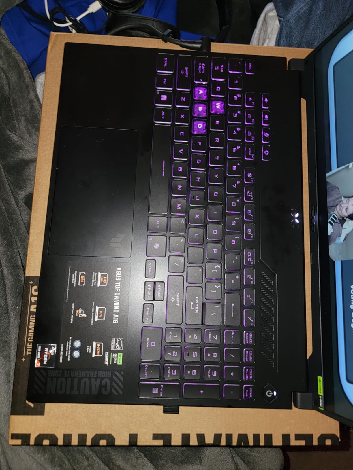 ASUS TUF Gaming A16 Laptop: AMD Ryzen 7 7445HS, 16