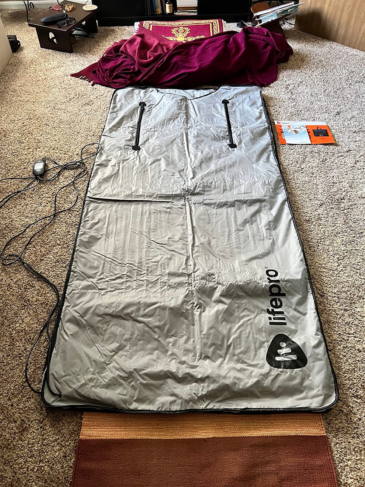 Lifepro BioRemedy Infrared Sauna Blanket for Home Relaxation Detox customer photo 2