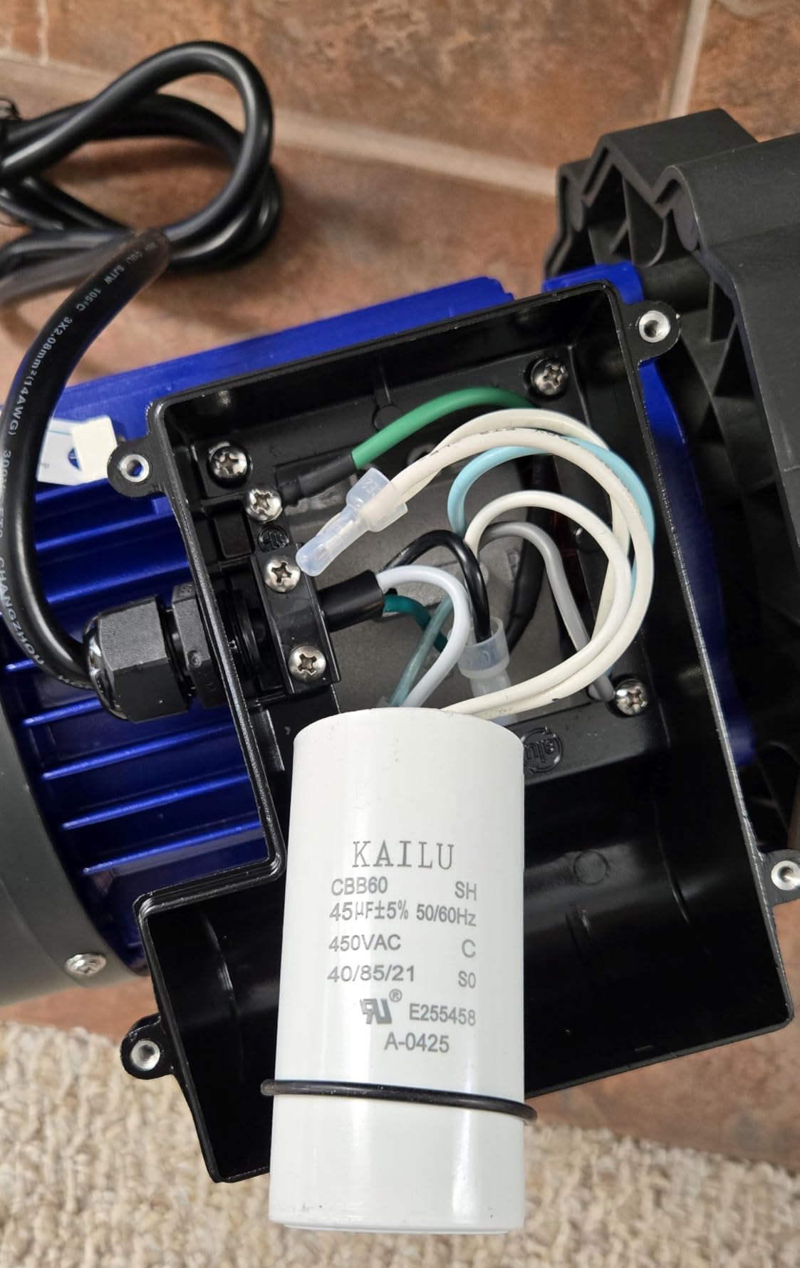 Aquastrong 2HP In/Above Ground Pool Pump, Single Speed, 115V, 8917GPH, High Flow, Powerful Self Primming Swimming Pool Pumps with Filter customer photo 1