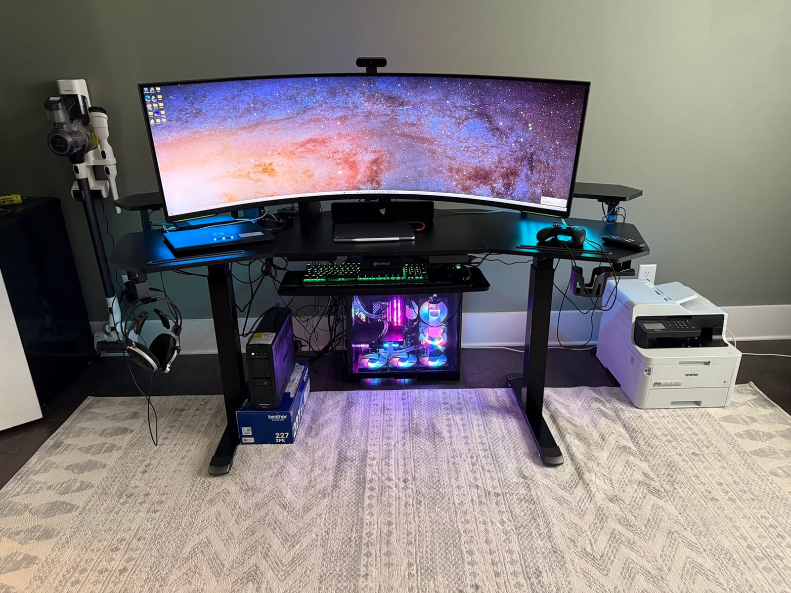EUREKA ERGONOMIC Gaming Desk, 72
