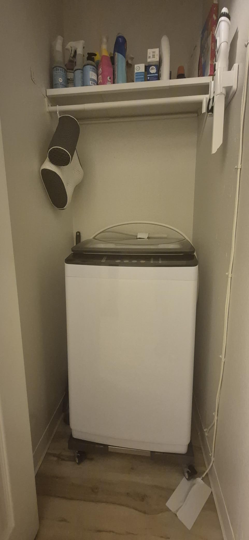 Auertech Portable Washer and Dryer Combo Set, 28 lbs Fully Automatic Washing Machine with Stainless Steel Inner Tub, 2.6 Cu.Ft Portable Dryers, Compact Washer and Dryer for Apartment, RV, Dorm customer photo 1