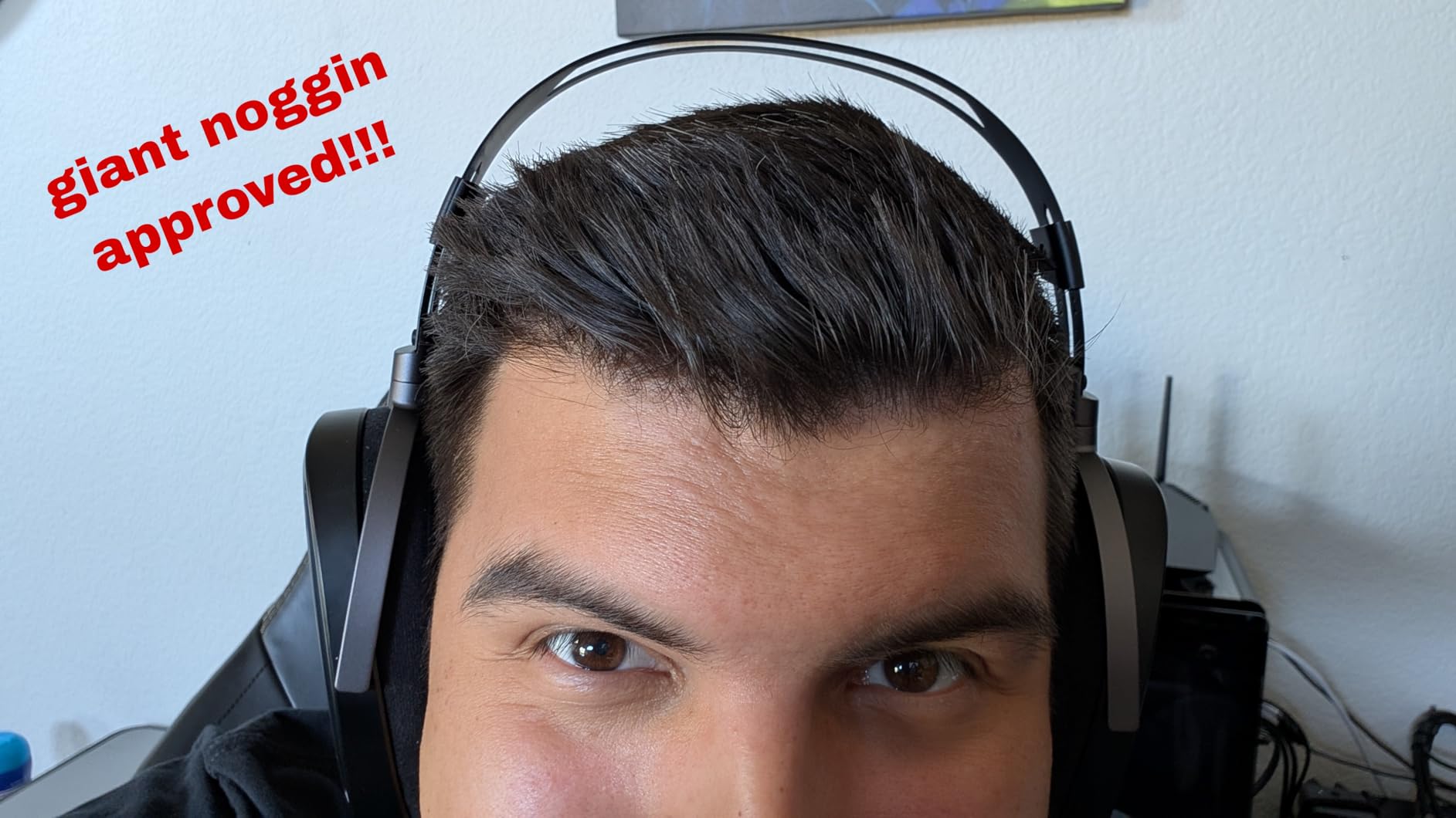 ASUS ROG Kithara Gaming/Audiophile Open-Back Wired Headphones with Mic – ROG-Tuned HIFIMAN Planar Magnetic Drivers, Adjustable Headband, Extra Ear Pads, Compatible with DACs, Amps, PC, Console, Mobile customer photo 2