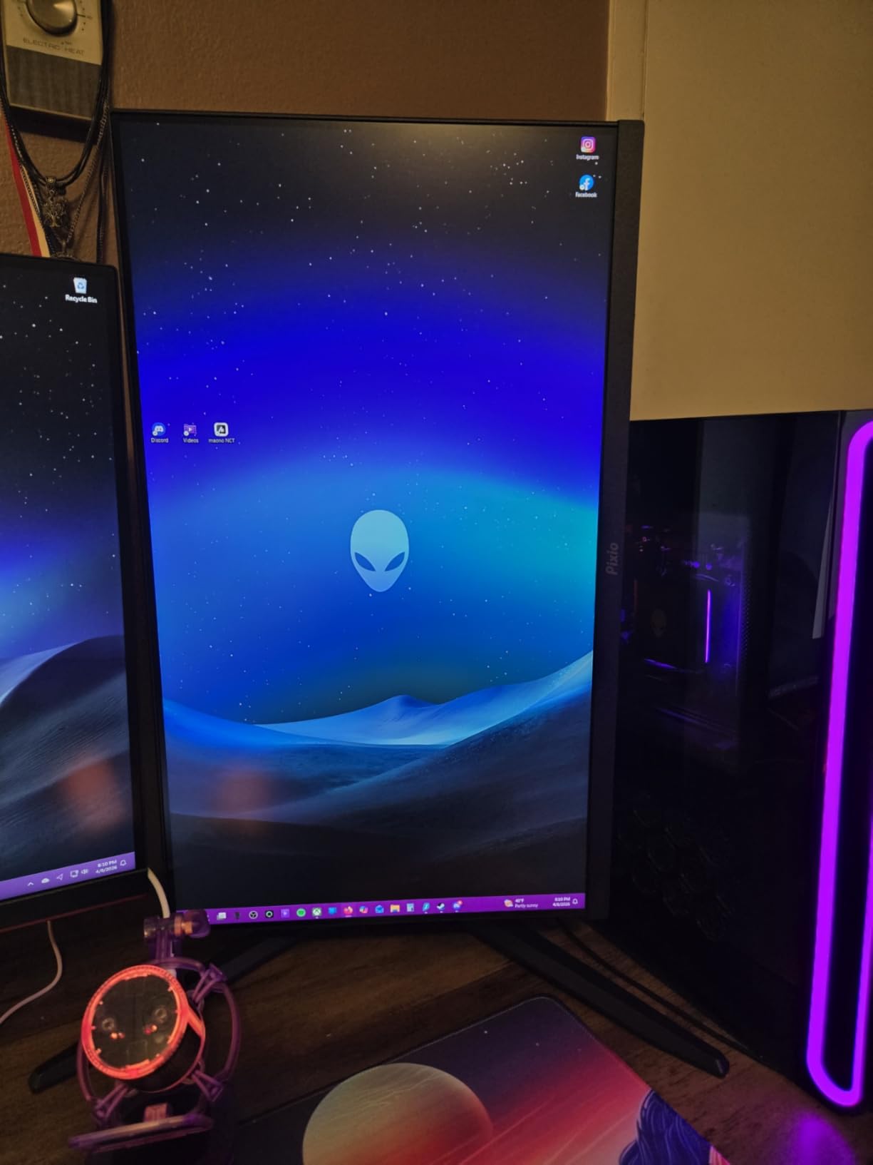 Pixio PX258 Hayabusa White 24.5 inch (24 inch / 25 inch Equivalent) 400Hz Refresh Rate FHD 1080p Resolution Fast IPS Panel 1ms GTG Response Time Gaming Monitor customer photo 2