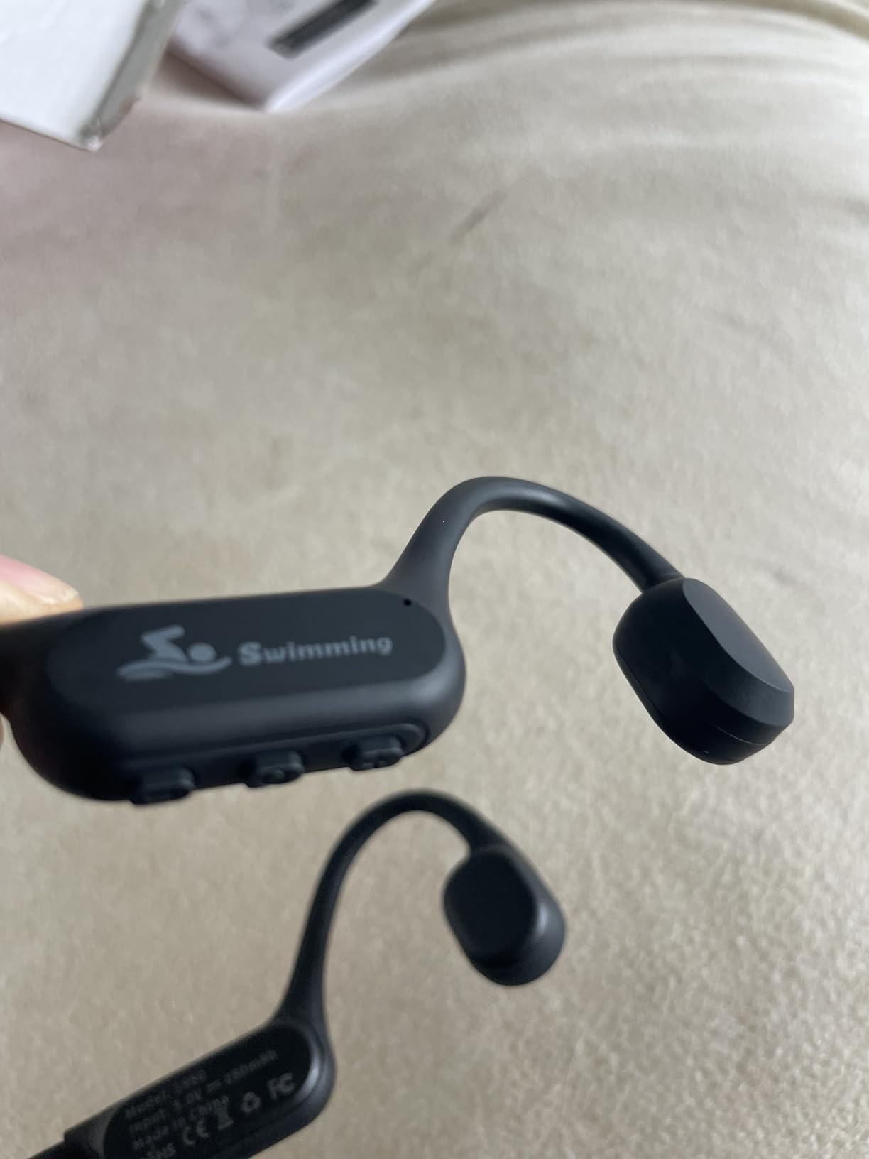 ANSTEN Swimming Headphones Bluetooth 6.0 Bone Conduction Headphones IPX8 customer photo 2