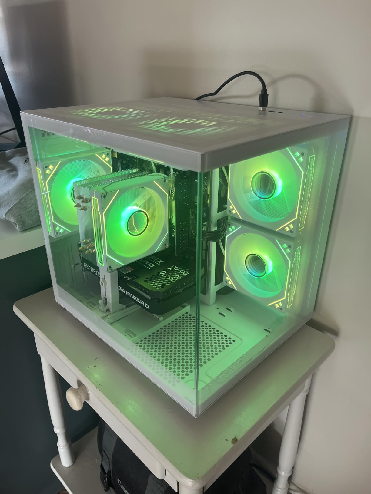 suevery Prebuilt Gaming PC, Core I9, RTX 5060TI 8G Desktop Computer customer photo 1