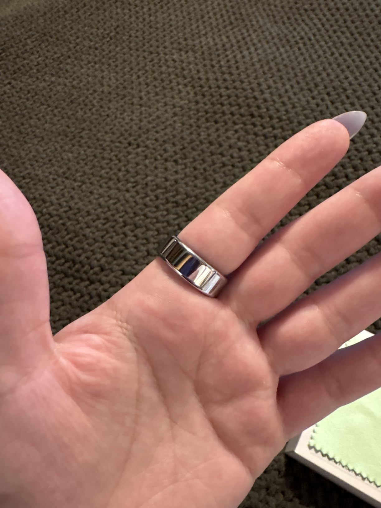 Smart Ring for Women & Men, Sleep & Fitness Tracker (Rose Gold, 9) customer photo 1
