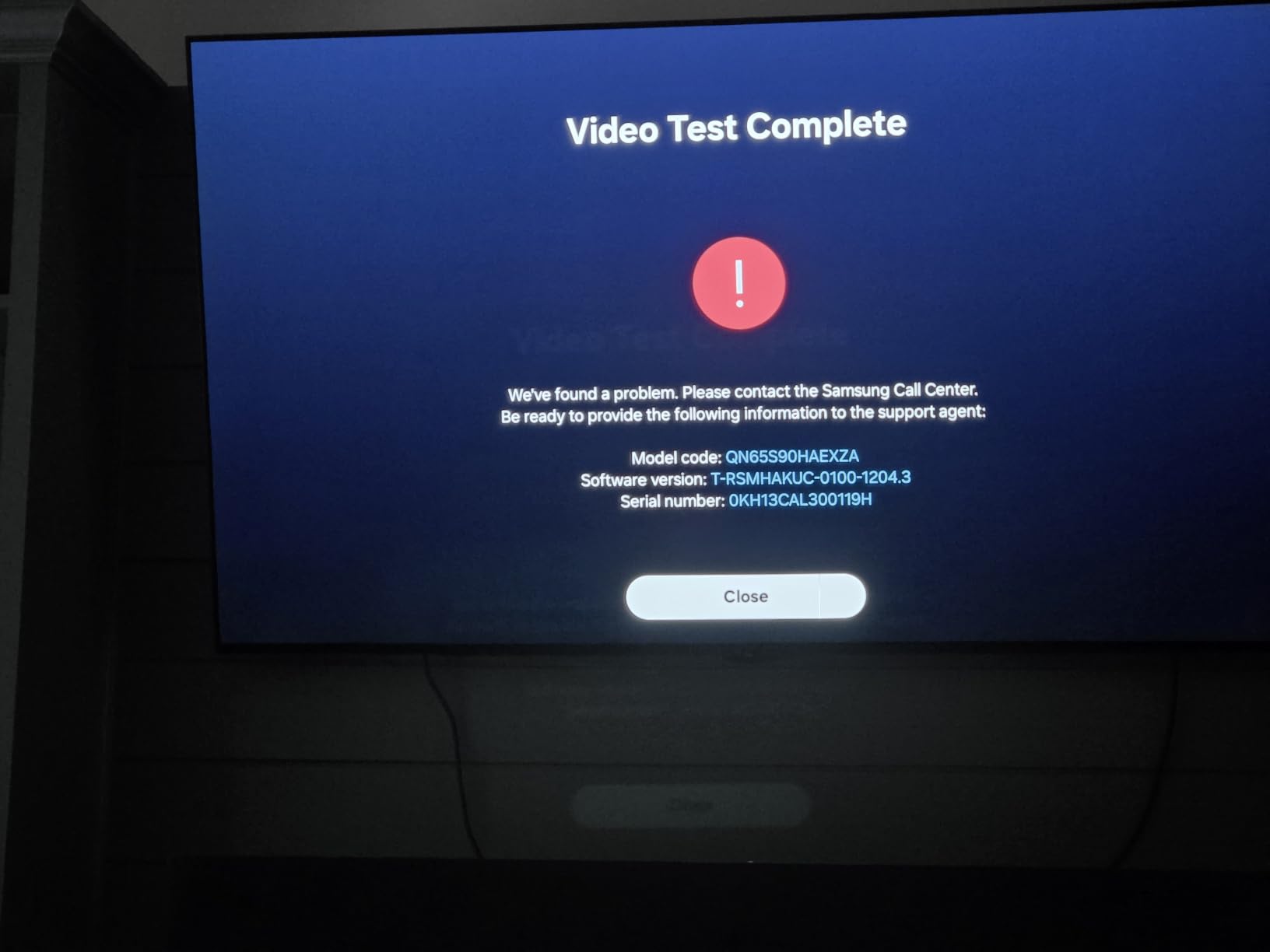 Samsung 65-Inch Class S90H Series, OLED, 4K, Smart TV, 2026 Model customer photo 1
