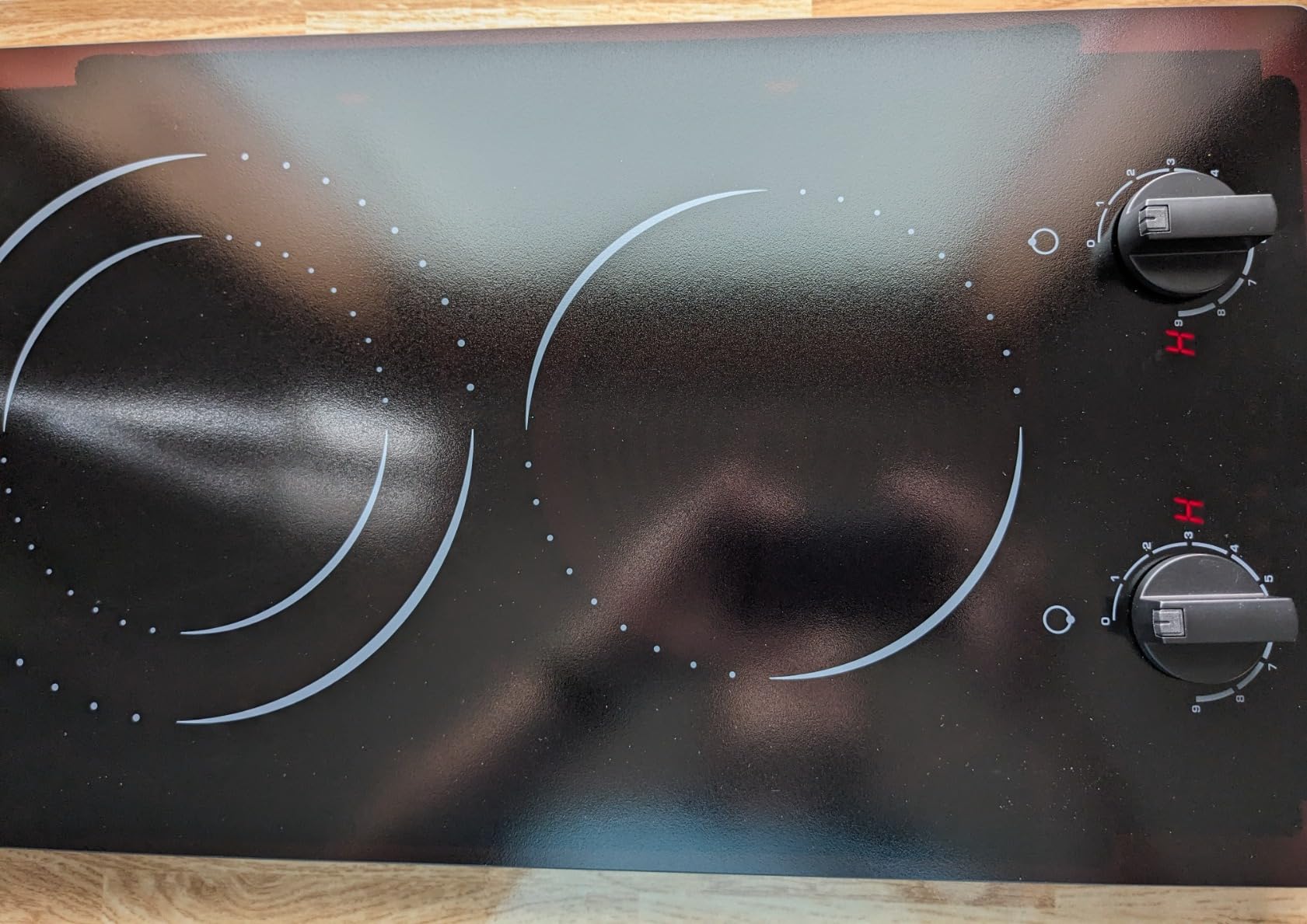 Hobsir Electric Cooktop 30 Inch with Downdraft, 4 Burner 6000W customer photo 2