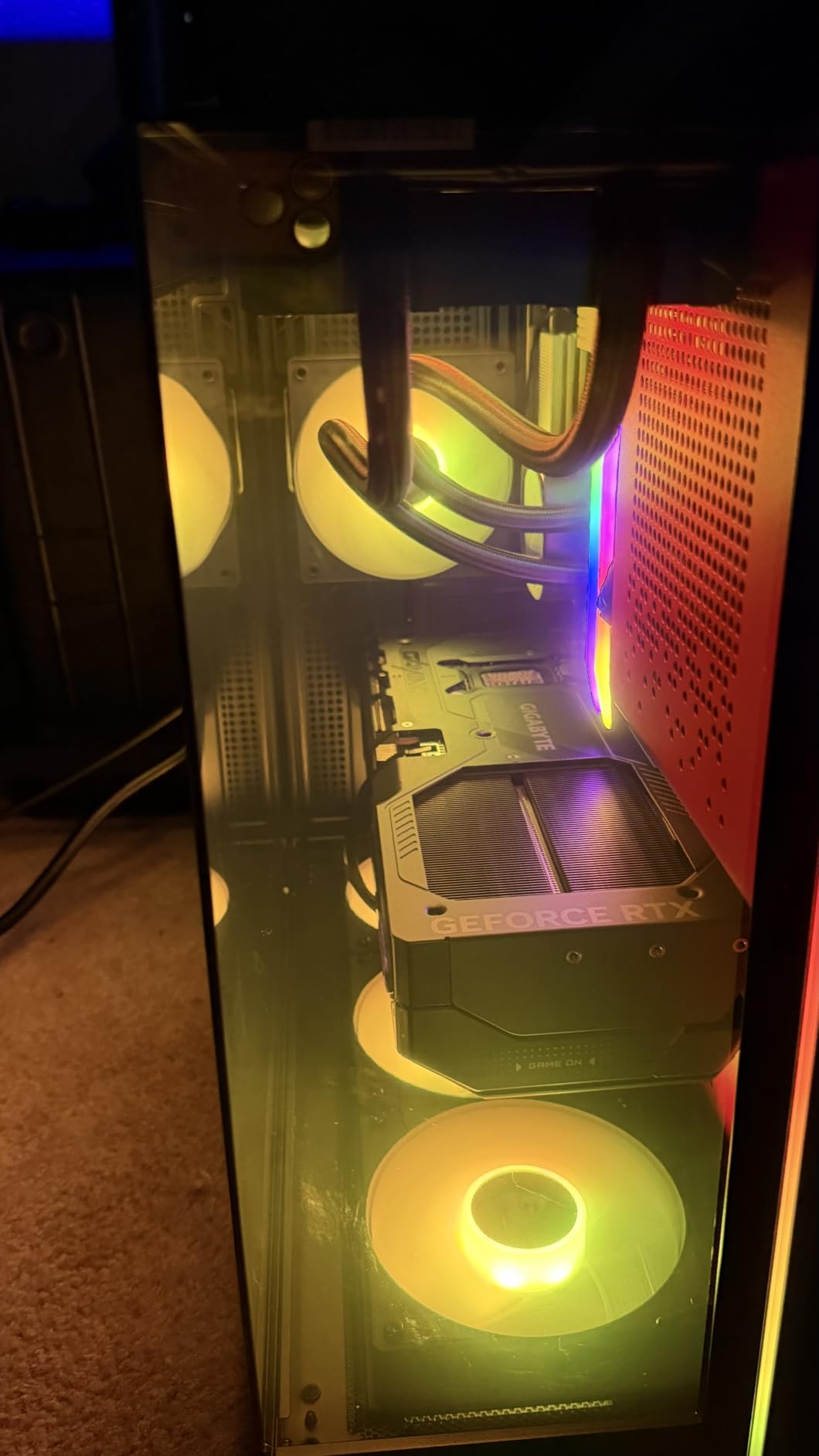 STORMCRAFT Phantom RTX 5080 Gaming PC Ryzen 7 9800X3D 32GB DDR5 2TB SSD customer photo 2