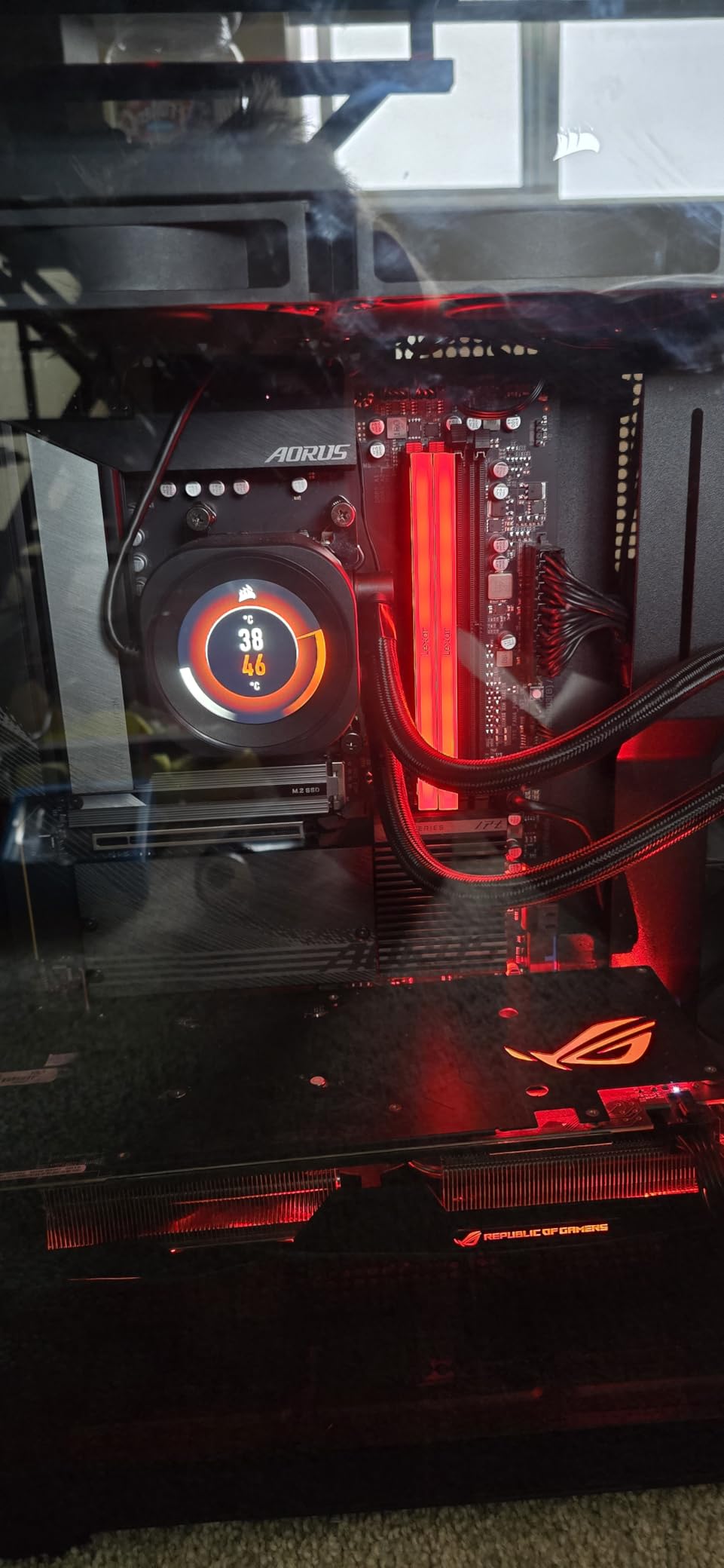 Lexar Thor Z RGB DDR5 RAM 32GB Kit (2x16GB) 6000MHz CL38 DRAM 288-Pin UDIMM customer photo 2