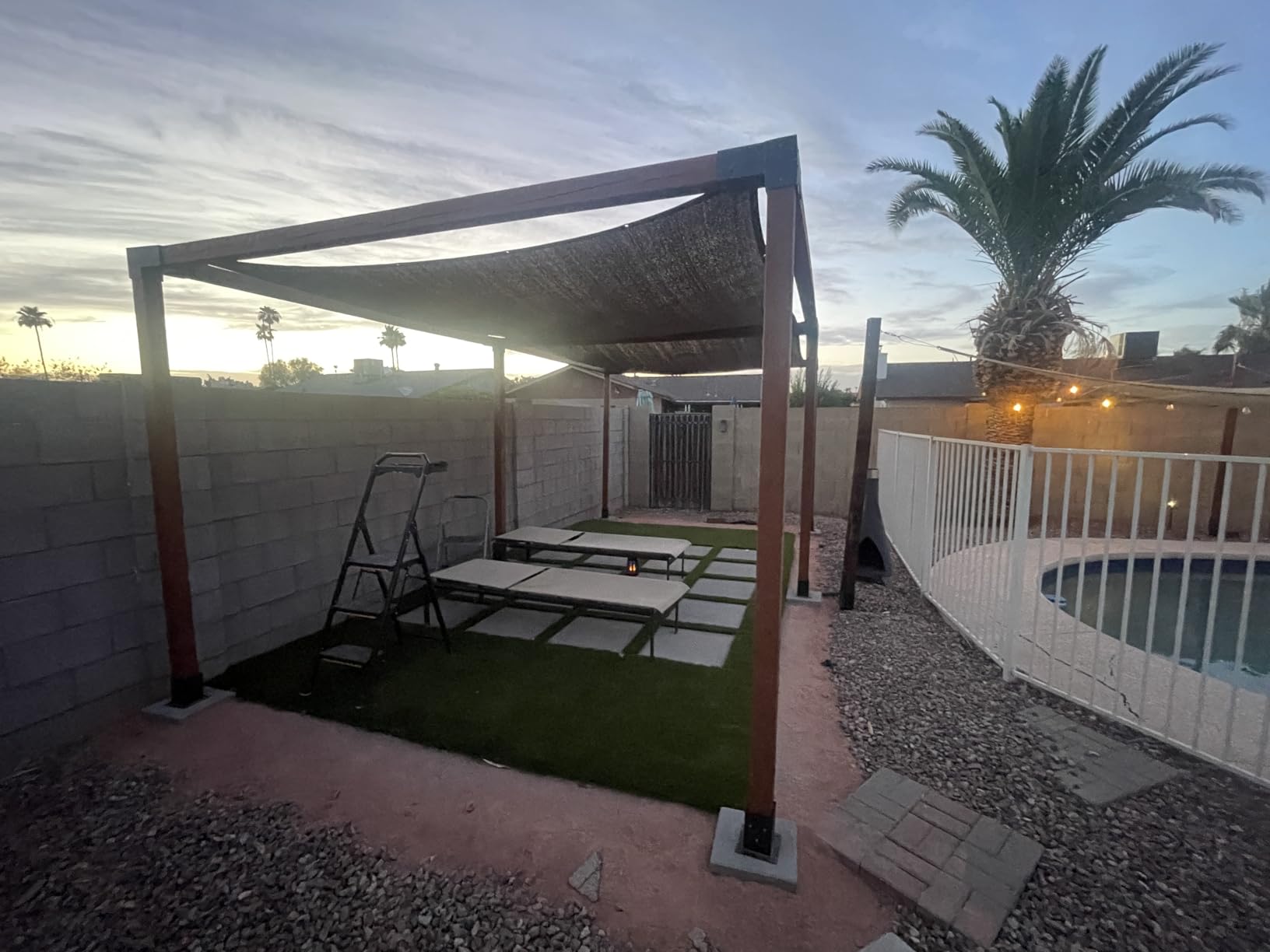 JEXALINE Pergola Kit for 4
