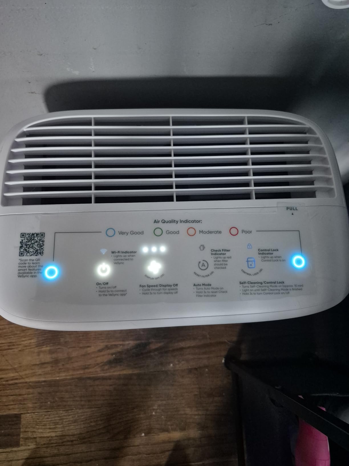 LEVOIT Smart Pet Air Purifier for Home Pets Large Room, Vital Pet Pro,White customer photo 1