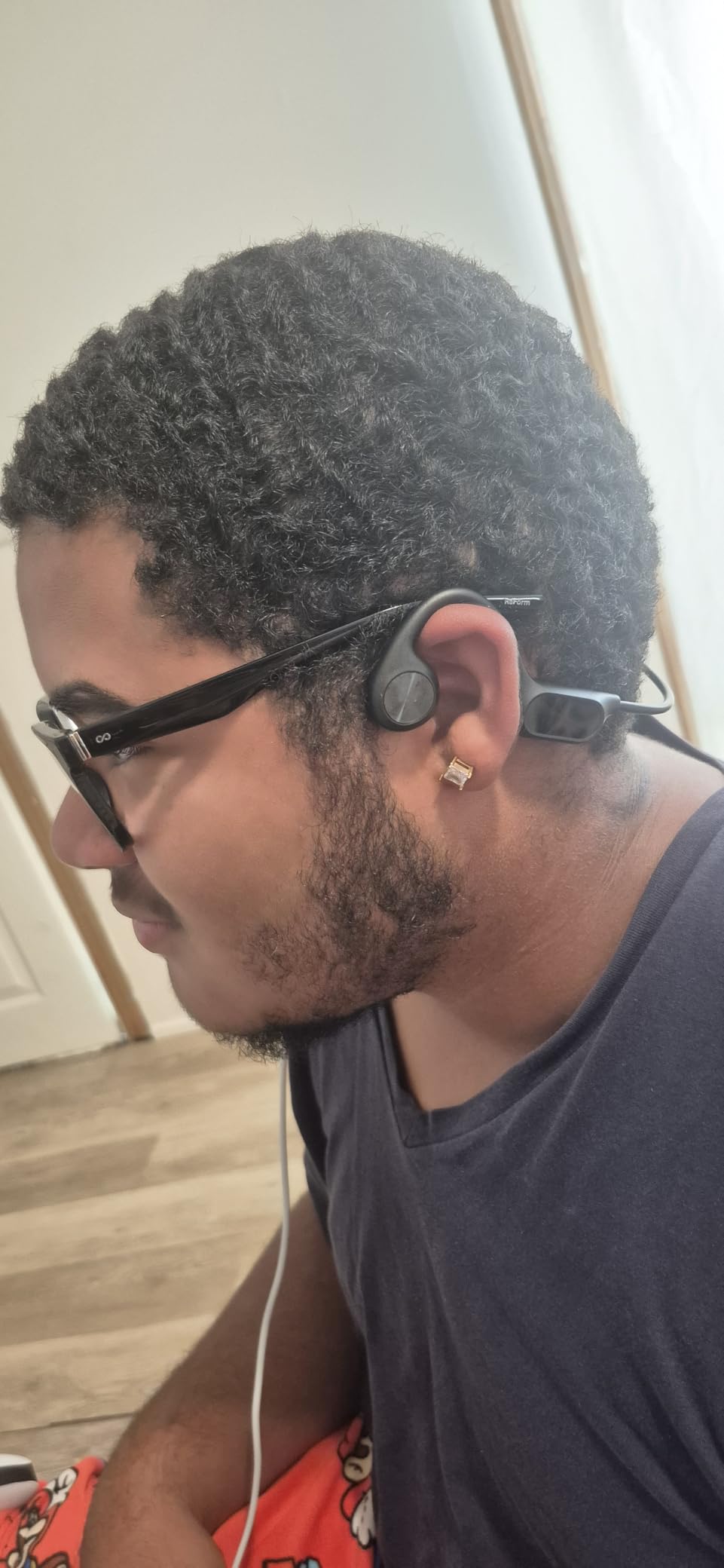 Bone Conduction Headphones for Swimming, Waterproof Swimming Headphones customer photo 2
