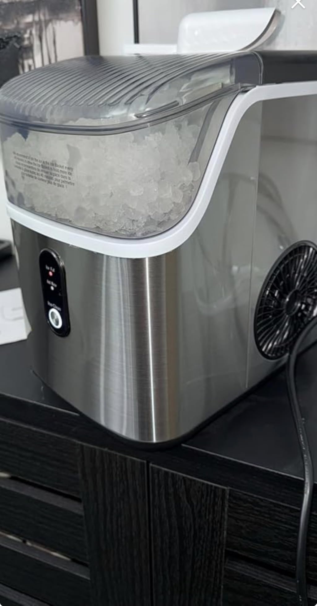 Antarctic Star Nugget Ice Makers Countertop with Chewable Pellet Ice customer photo 1