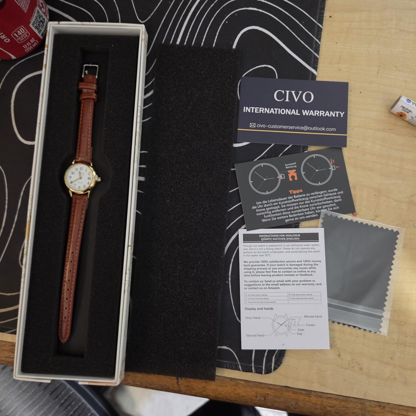 CIVO Watches Women for Small Wrists: 25mm Classic Analog Easy Read Dial customer photo 2