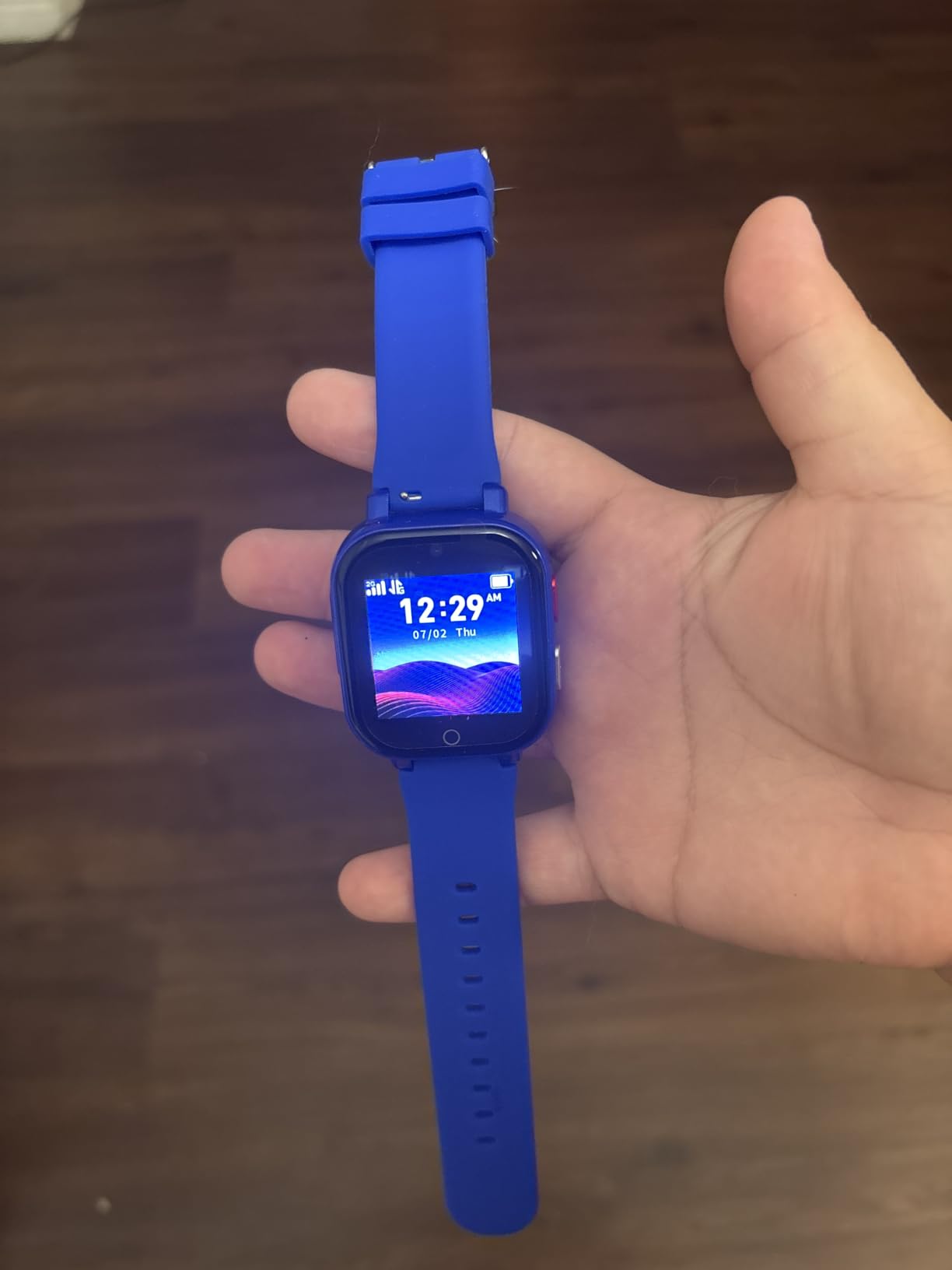 4G Kids Smart Watch with GPS Tracker, Video & Voice Call, SOS, WiFi, IP68 Waterproof, AI Smart Features, Parental Control Phone Watch for Boys Girls Age 4-12(SIM Card Included) customer photo 1