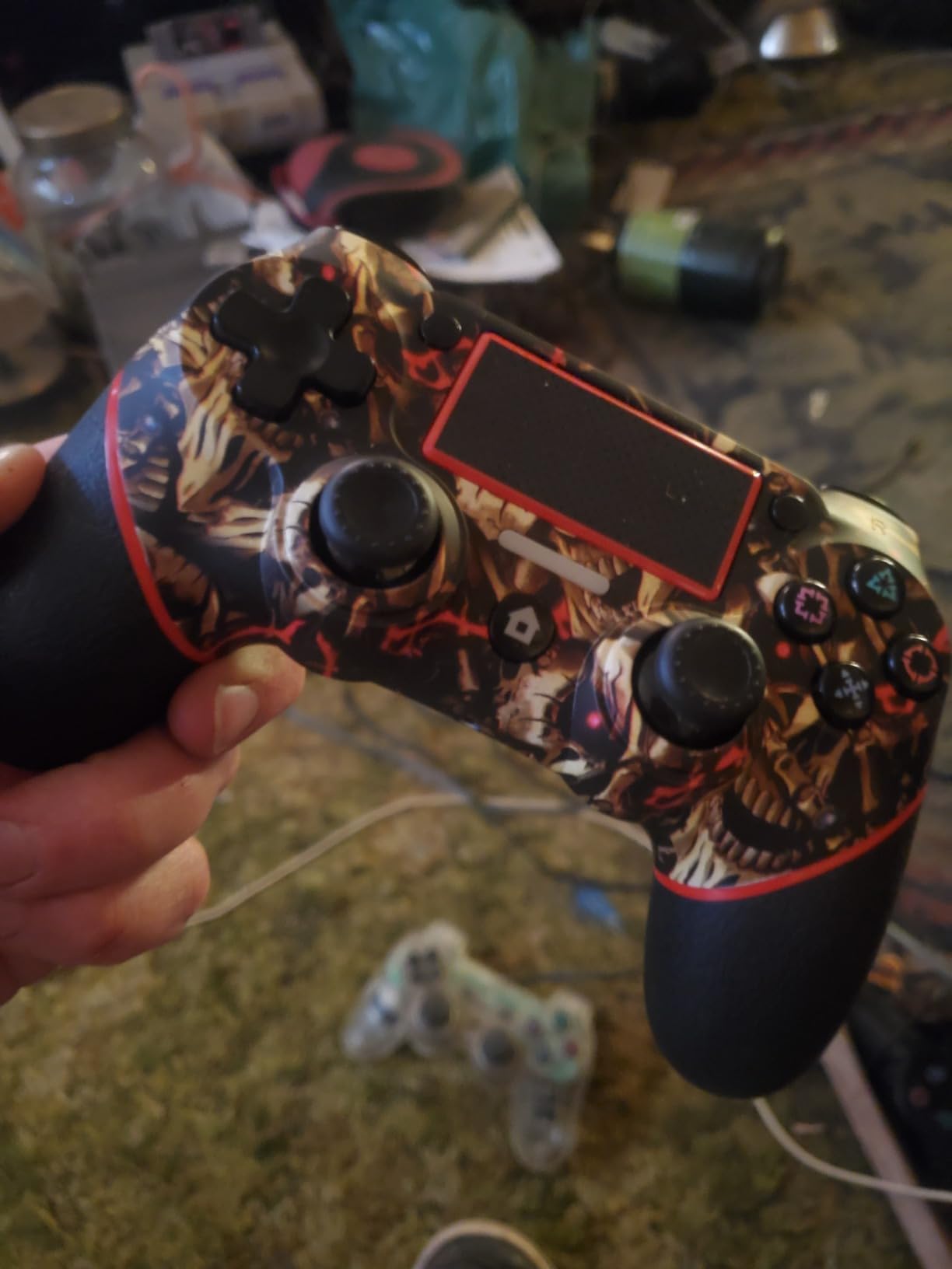 AceGamer Wireless Controller for PS5/Pro/Slim/PC, Hall Effect Joysticks, Macro/Turbo Function, Bluetooth Controller with 6-Axis Gyro/Dual Vibration/Touchpad/Ergonomic/Speaker/3.5mm Audio Jack! customer photo 1