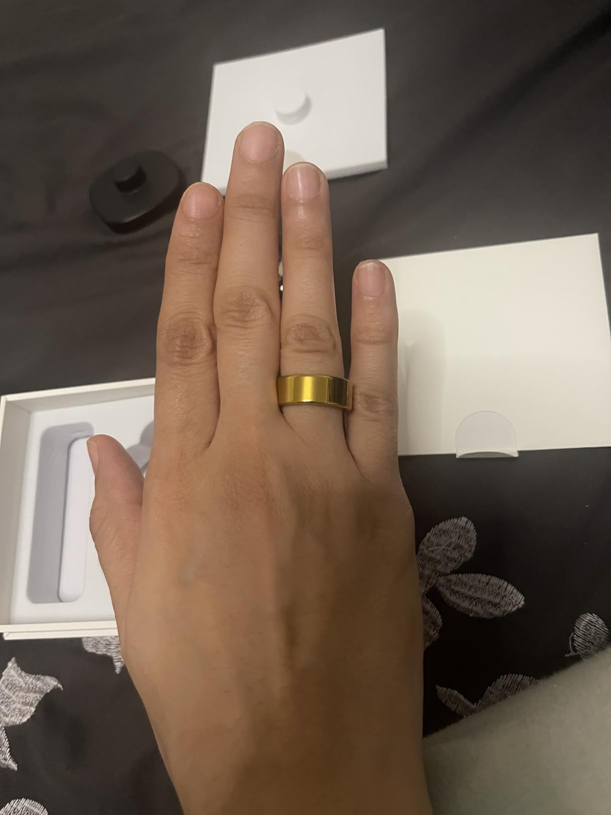 2026 Smart Ring For Women & Men, Sleep Health Fitness Tracker, Silver 8 customer photo 2