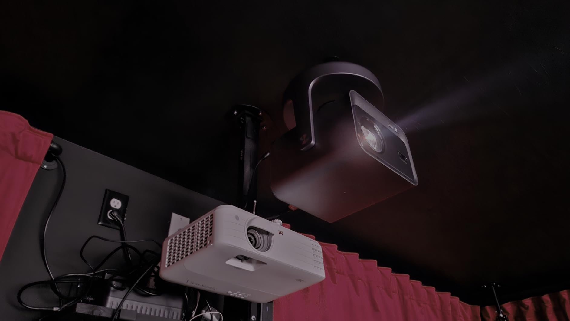 Hisense C3 Triple Color RGB Smart Laser Projector, 2500 ANSI Lumens,65