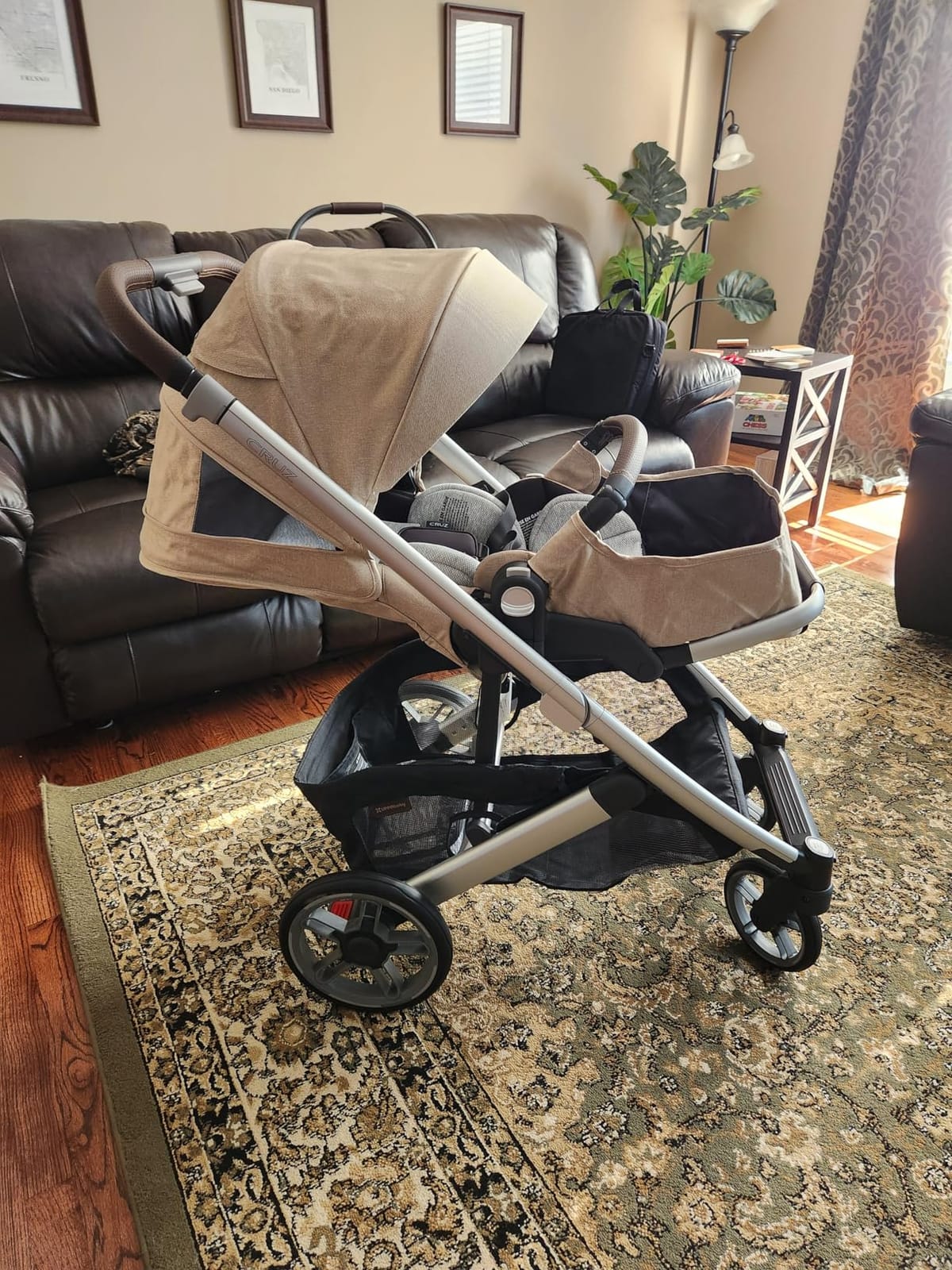 UPPAbaby Cruz V3 Full-Size, from Birth, Car Seat Compatible - James customer photo 1