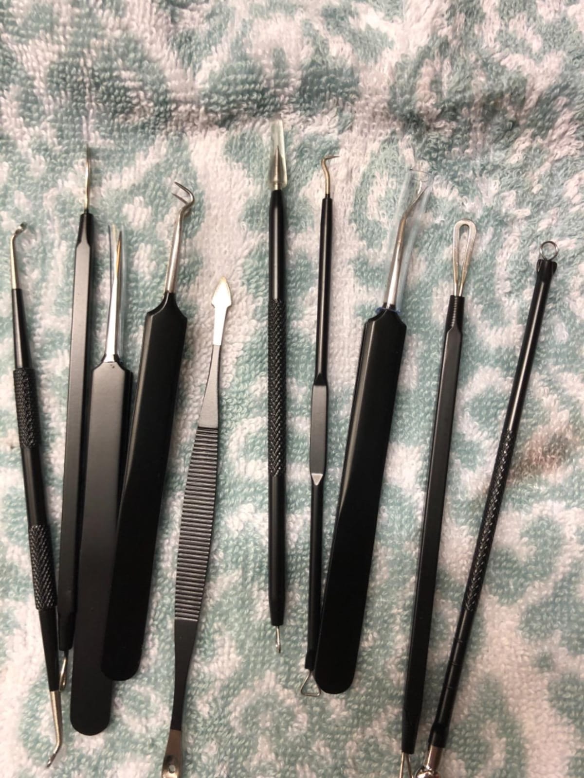Blackhead Remover Tools,Electric Vacuum Facial Pore Cleaner Tool(White) customer photo 1