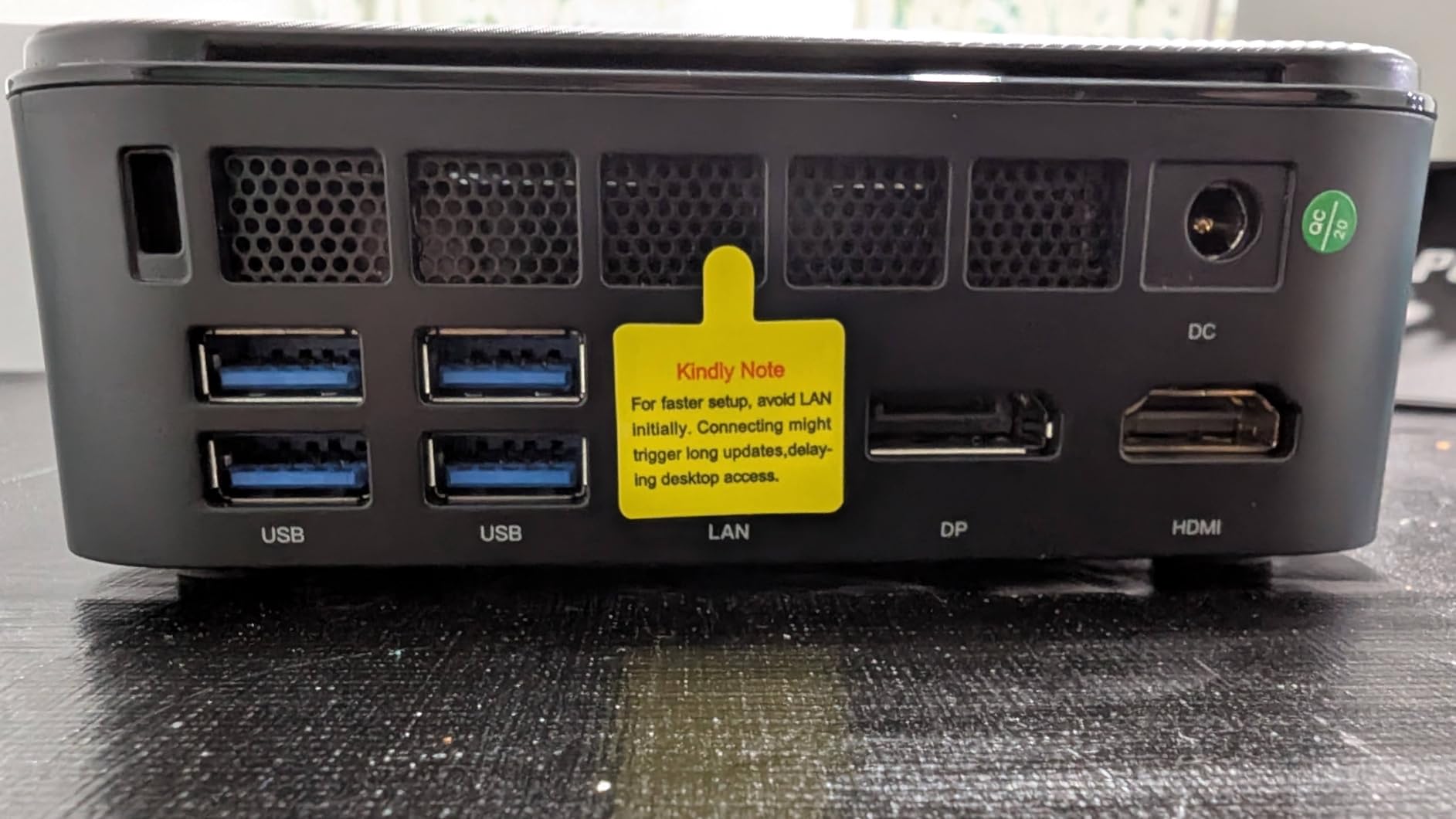 KAMRUI AM21 Mini Gaming PC Windows 11 Pro AMD Ryzen 7 8745HS (Up to 4.9GHz) customer photo 2