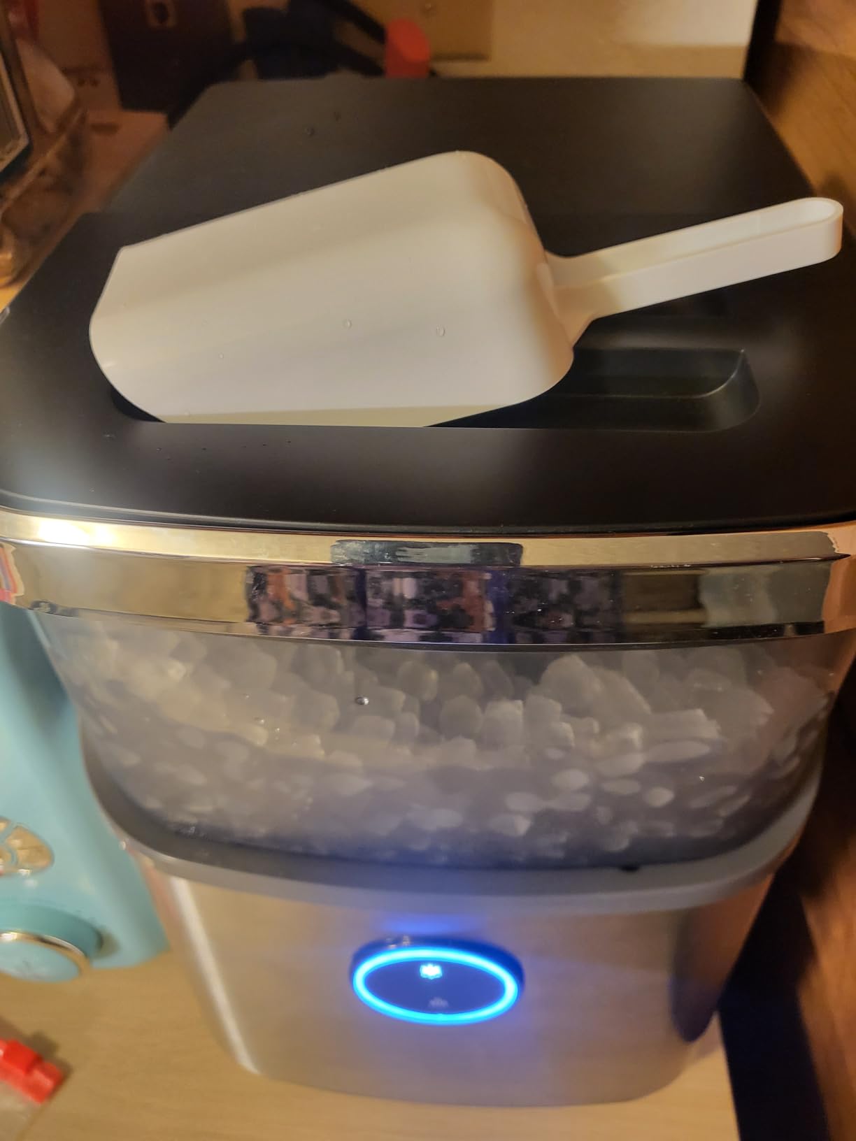 Silonn Nugget Ice Maker with Carry Handle, 36 lbs/24H customer photo 2