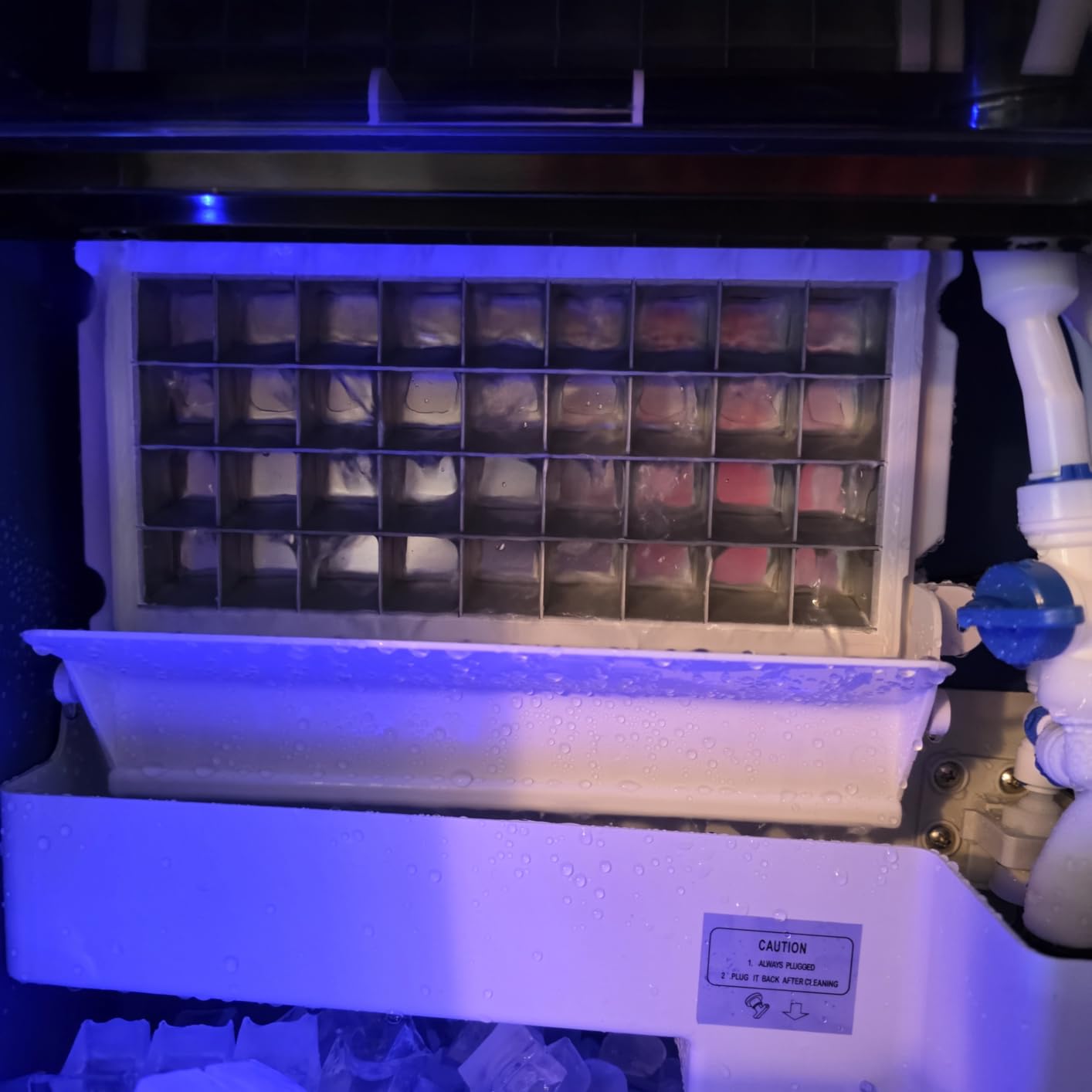 SOZT Nugget Ice Maker Machine, 100LBS/24H, 25LBS Capacity customer photo 2