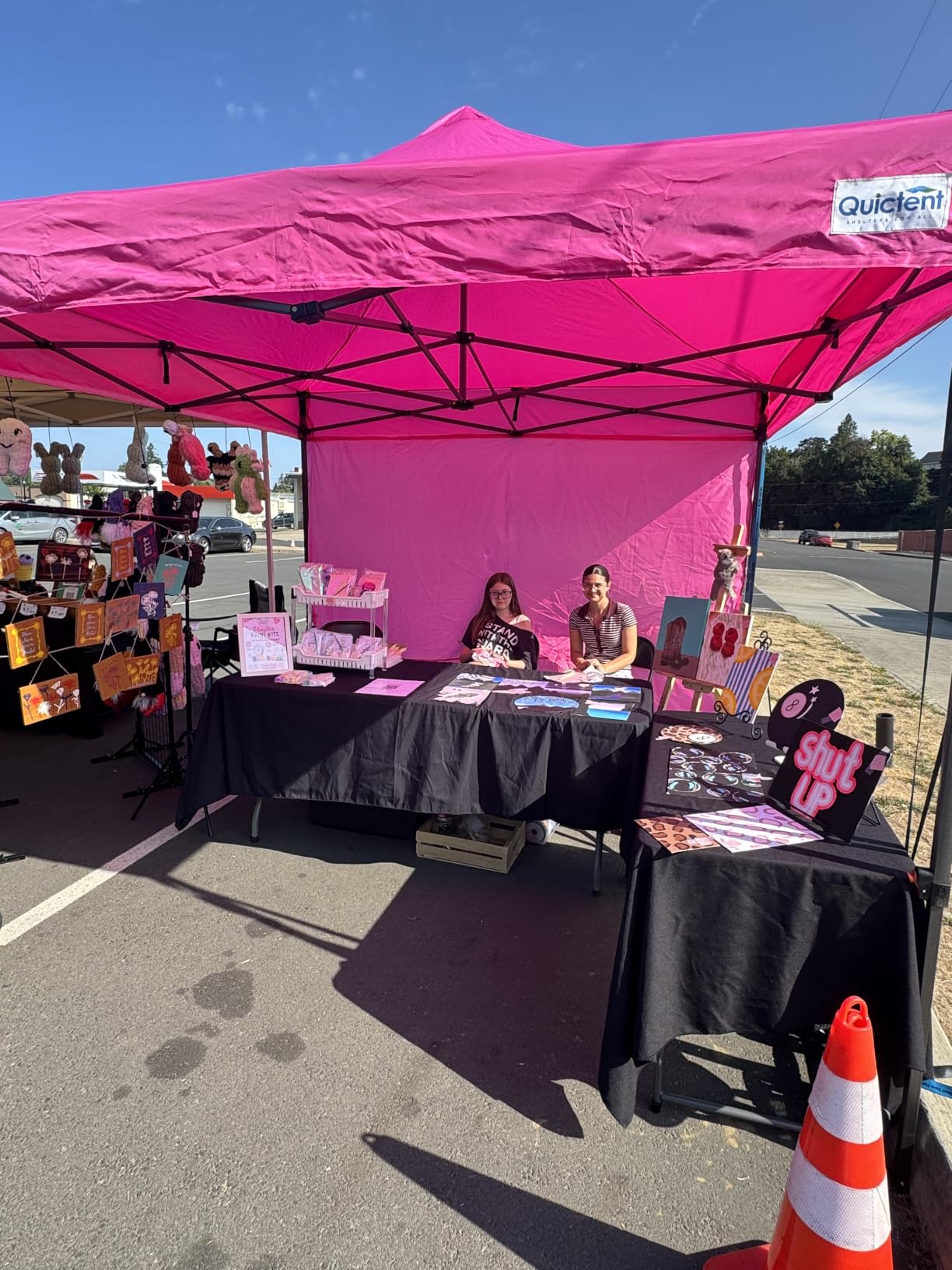 Quictent 10'x20' Heavy Duty Pop up Canopy Tent with 3 Removable Sidewalls customer photo 2