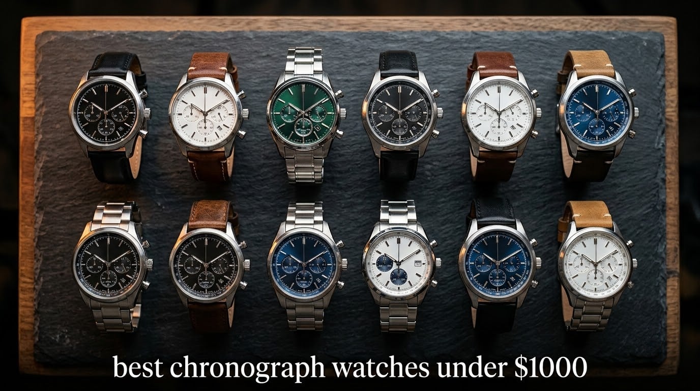 best chronograph watches under $1000