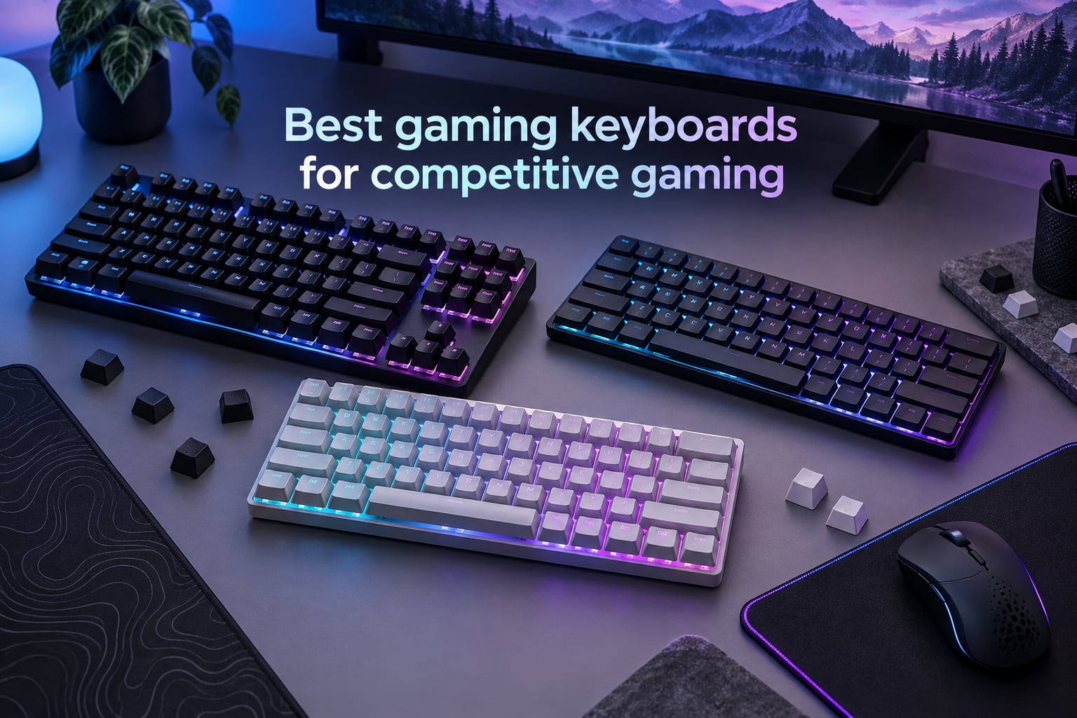 Best gaming keyboards for competitive gaming