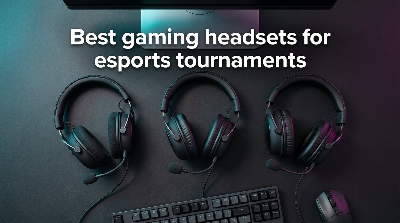 Best gaming headsets for esports tournaments