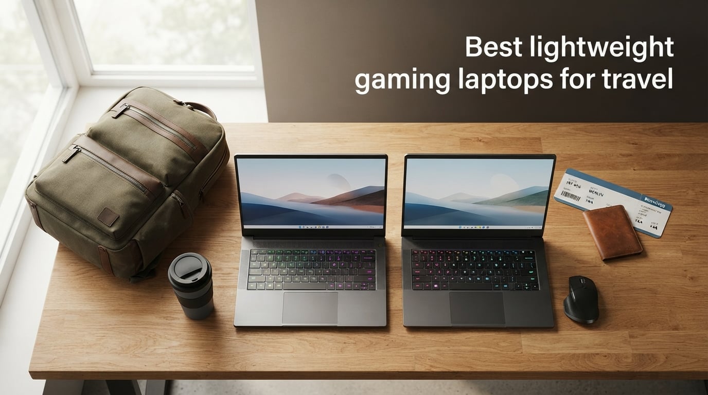 Best lightweight gaming laptops for travel