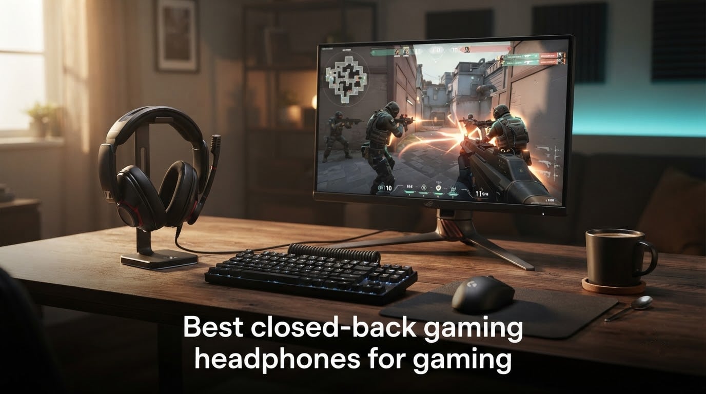 Best closed-back gaming headphones for gaming