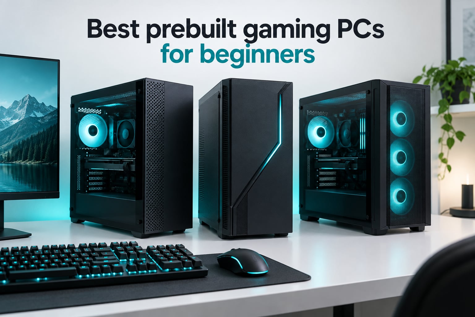 Best prebuilt gaming PCs for beginners