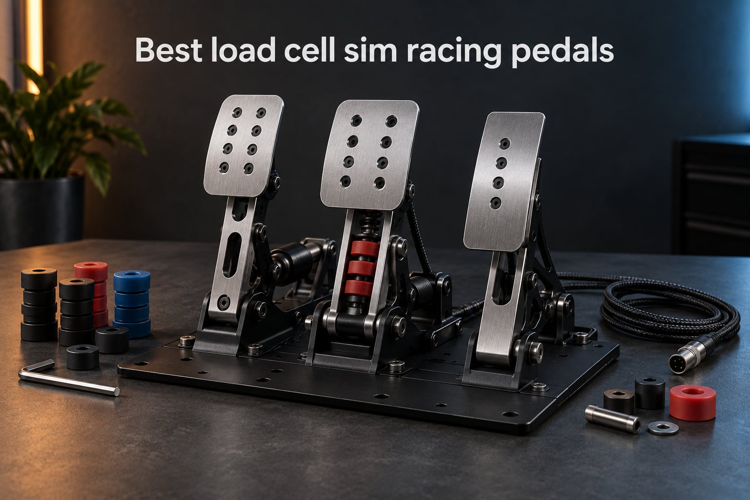 Best load cell sim racing pedals