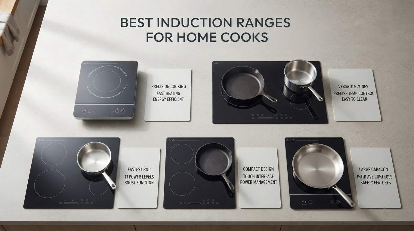 best induction ranges for home cooks