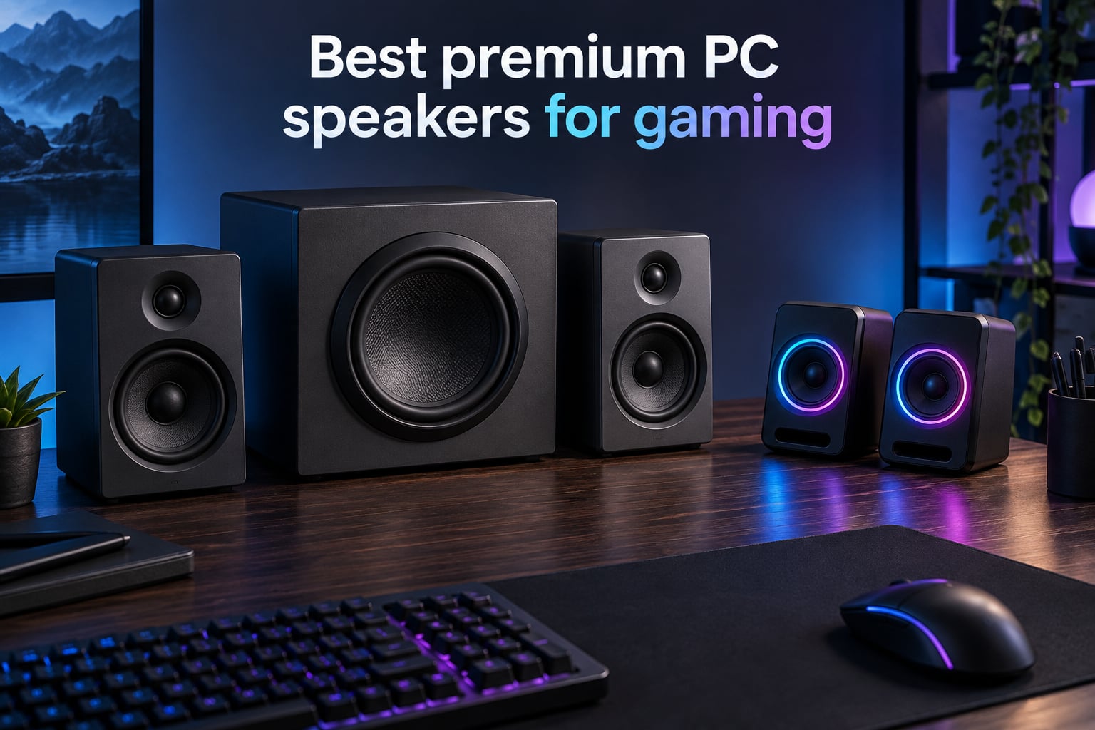 Best premium PC speakers for gaming